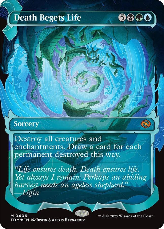 Death Begets Life (Showcase) [Tarkir: Dragonstorm] 406