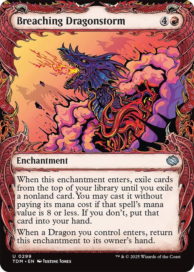 Breaching Dragonstorm (Showcase) [Tarkir: Dragonstorm] 299