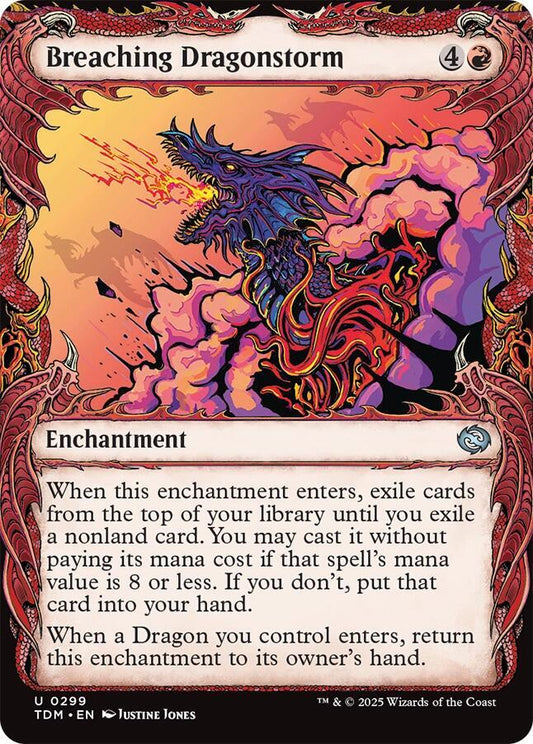 Breaching Dragonstorm (Showcase) [Tarkir: Dragonstorm] 299