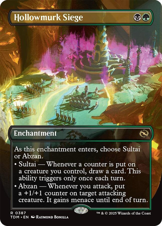 Hollowmurk Siege (Borderless) [Tarkir: Dragonstorm] 387