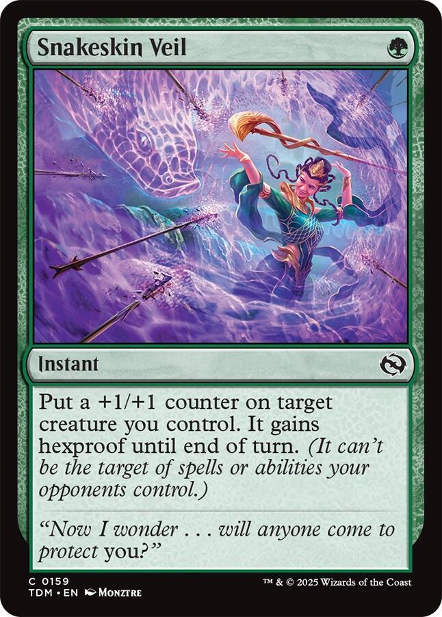 Snakeskin Veil [Tarkir: Dragonstorm] 159