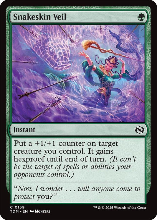 Snakeskin Veil [Tarkir: Dragonstorm] 159