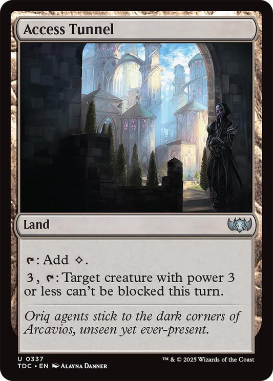 Access Tunnel [Commander: Tarkir: Dragonstorm] 337
