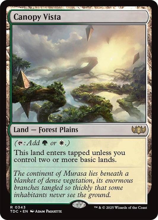 Canopy Vista [Commander: Tarkir: Dragonstorm] 343