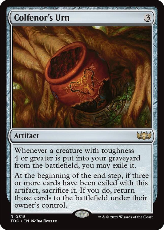 Colfenor's Urn [Commander: Tarkir: Dragonstorm] 315