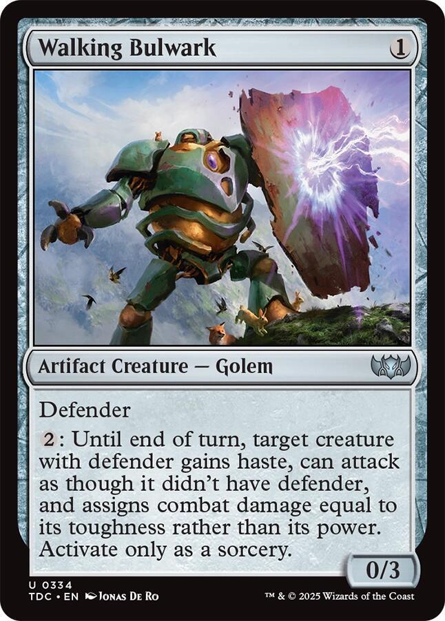 Walking Bulwark [Commander: Tarkir: Dragonstorm] 334
