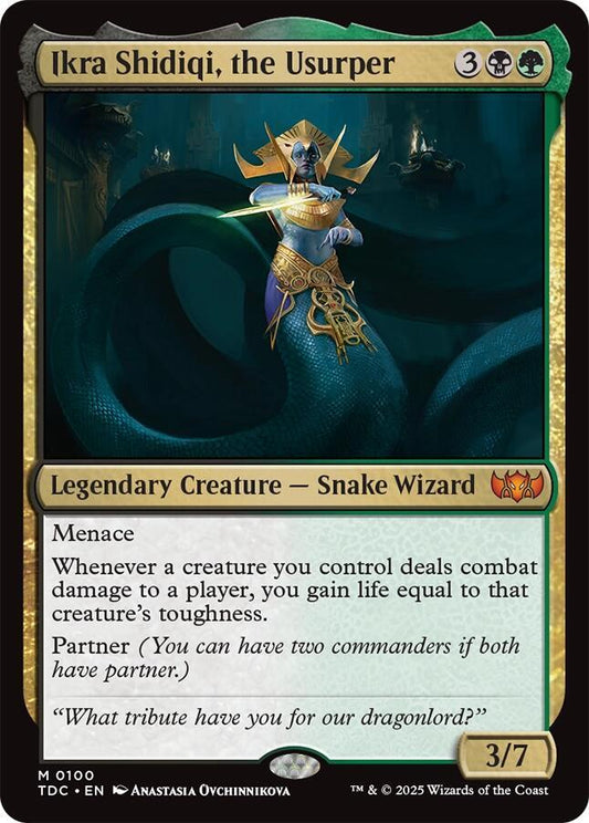 Ikra Shidiqi, the Usurper [Commander: Tarkir: Dragonstorm] 100