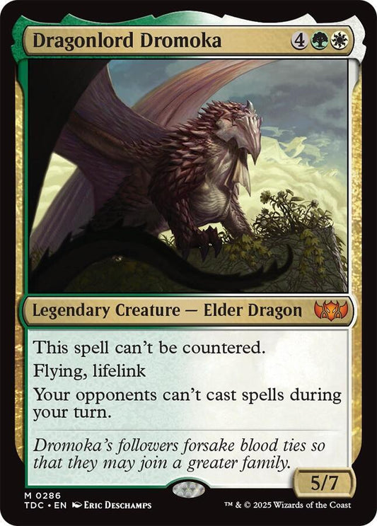 Dragonlord Dromoka [Commander: Tarkir: Dragonstorm] 286