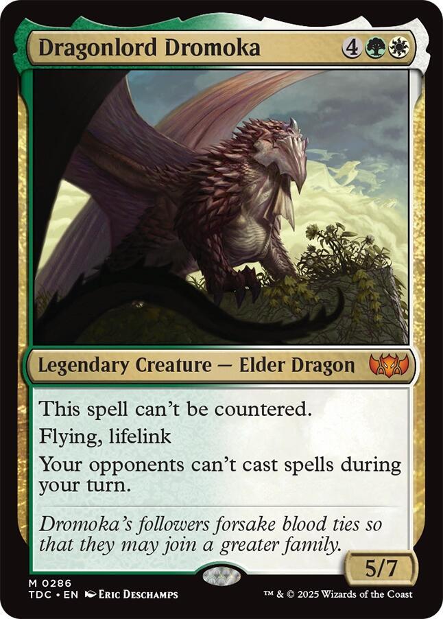 Dragonlord Dromoka [Commander: Tarkir: Dragonstorm] 286