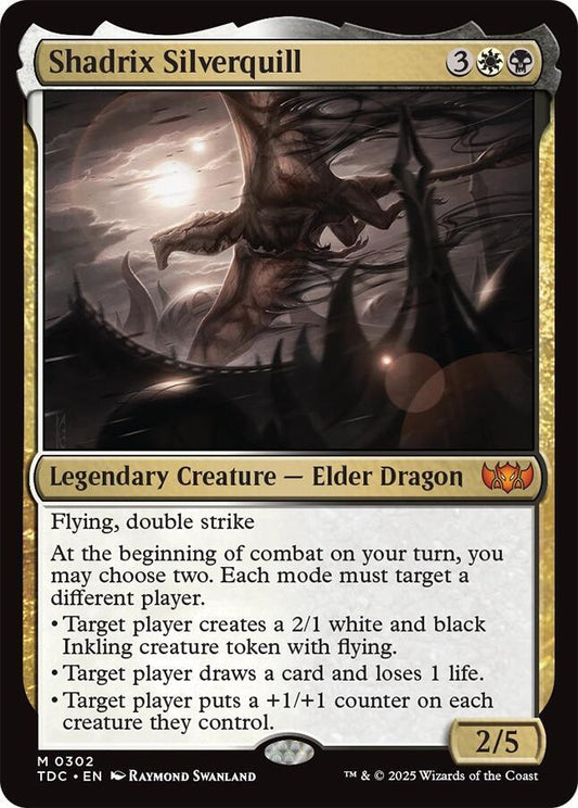 Shadrix Silverquill [Commander: Tarkir: Dragonstorm] 302
