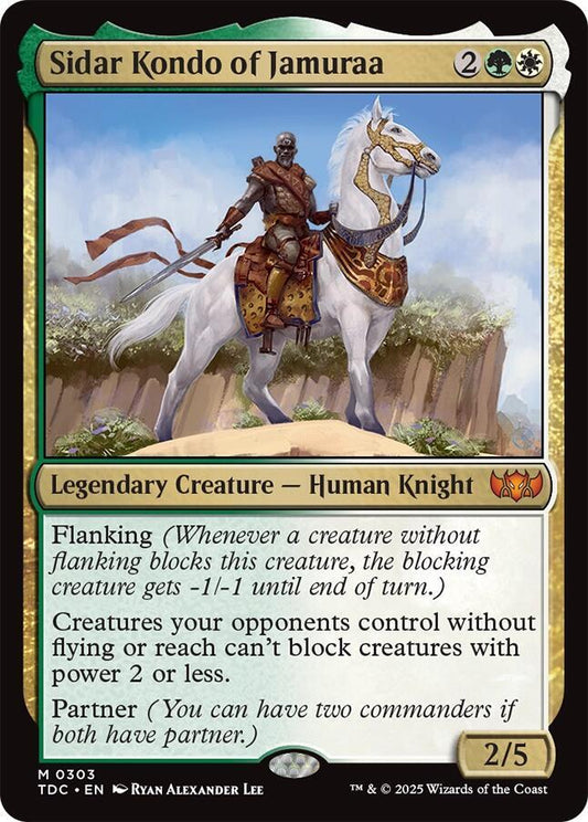 Sidar Kondo of Jamuraa [Commander: Tarkir: Dragonstorm] 303