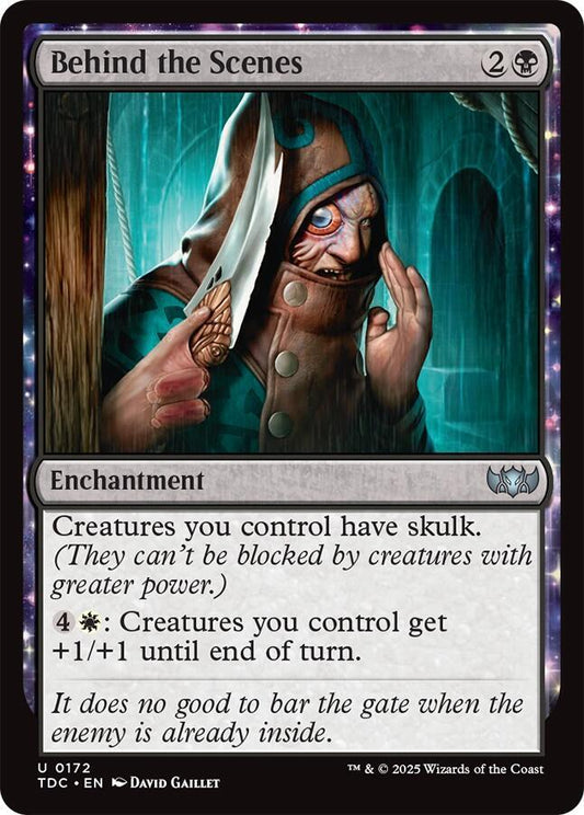 Behind the Scenes [Commander: Tarkir: Dragonstorm] 172