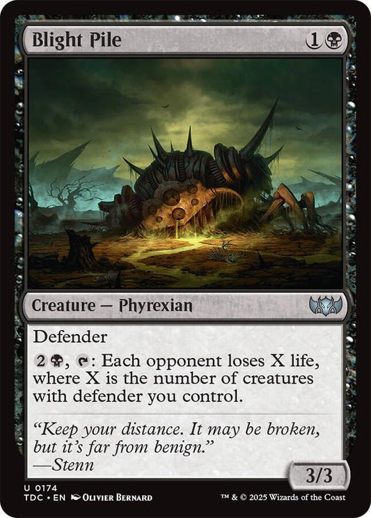 Blight Pile [Commander: Tarkir: Dragonstorm] 174
