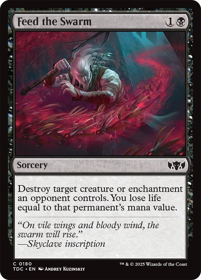 Feed the Swarm [Commander: Tarkir: Dragonstorm] 180