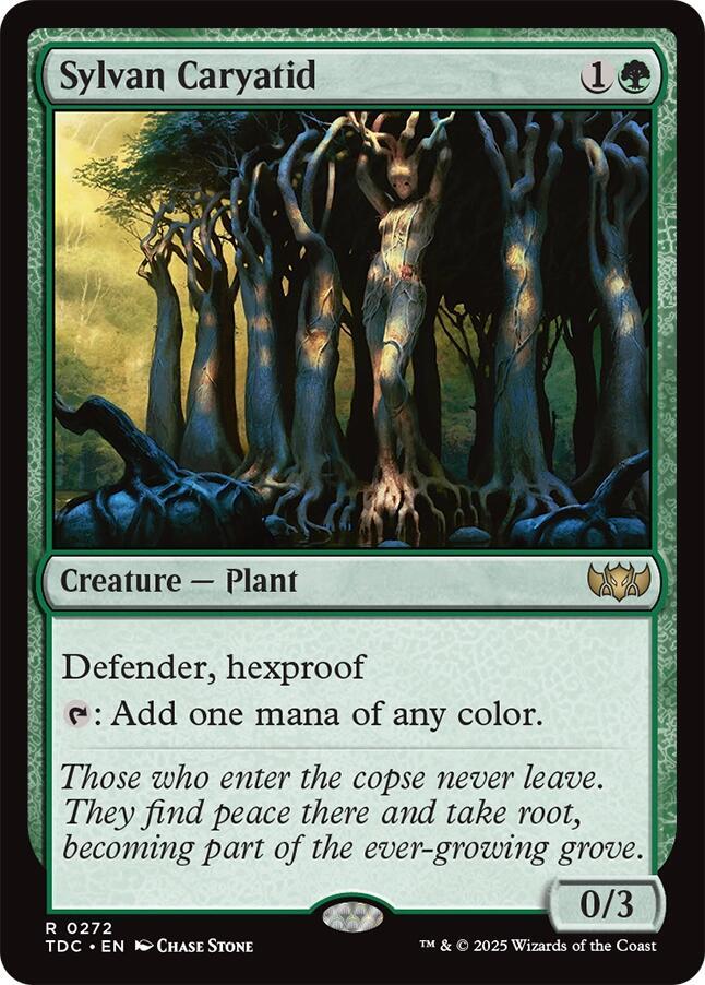 Sylvan Caryatid [Commander: Tarkir: Dragonstorm] 272