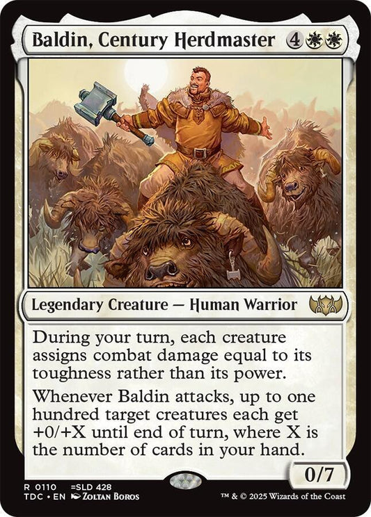 Baldin, Century Herdmaster [Commander: Tarkir: Dragonstorm] 110