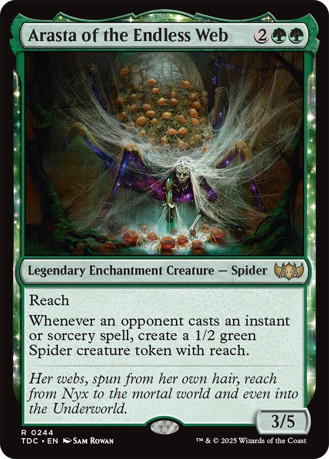Arasta of the Endless Web [Commander: Tarkir: Dragonstorm] 244
