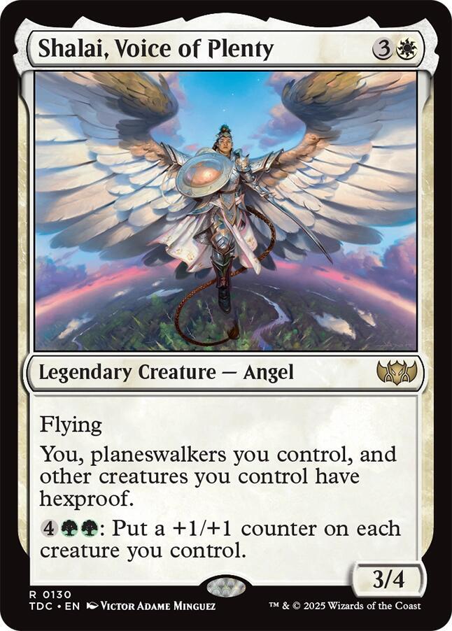 Shalai, Voice of Plenty [Commander: Tarkir: Dragonstorm] 130