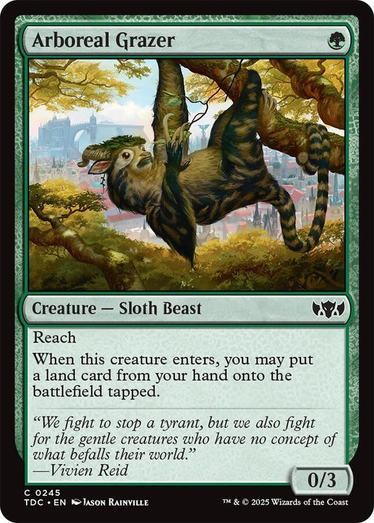 Arboreal Grazer [Commander: Tarkir: Dragonstorm] 245
