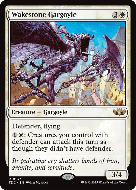 Wakestone Gargoyle [Commander: Tarkir: Dragonstorm] 137