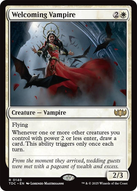 Welcoming Vampire [Commander: Tarkir: Dragonstorm] 140