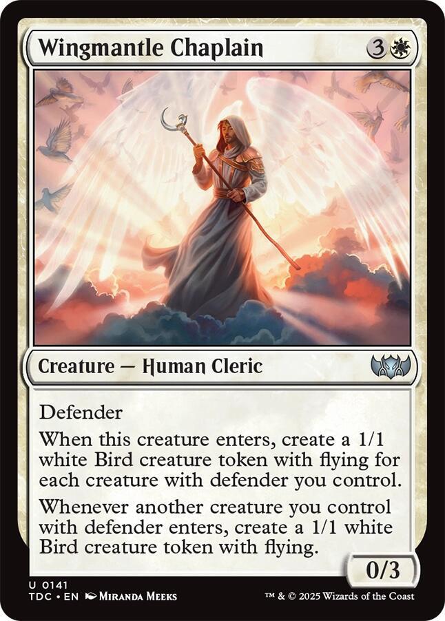 Wingmantle Chaplain [Commander: Tarkir: Dragonstorm] 141