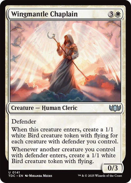 Wingmantle Chaplain [Commander: Tarkir: Dragonstorm] 141
