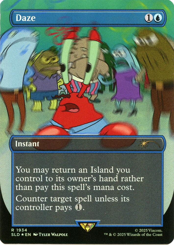 Daze (Rainbow Foil) [Secret Lair Drop Series] 1934