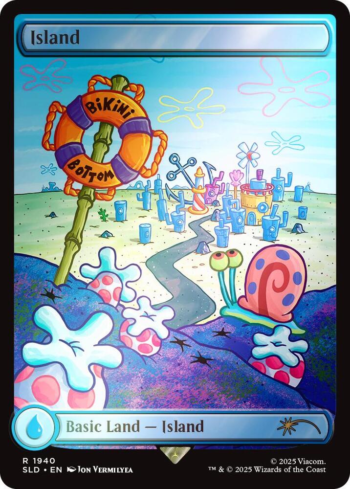 Island (1940) (Rainbow Foil) [Secret Lair Drop Series] 1940