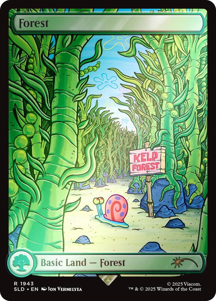 Forest (1943) (Rainbow Foil) [Secret Lair Drop Series] 1943