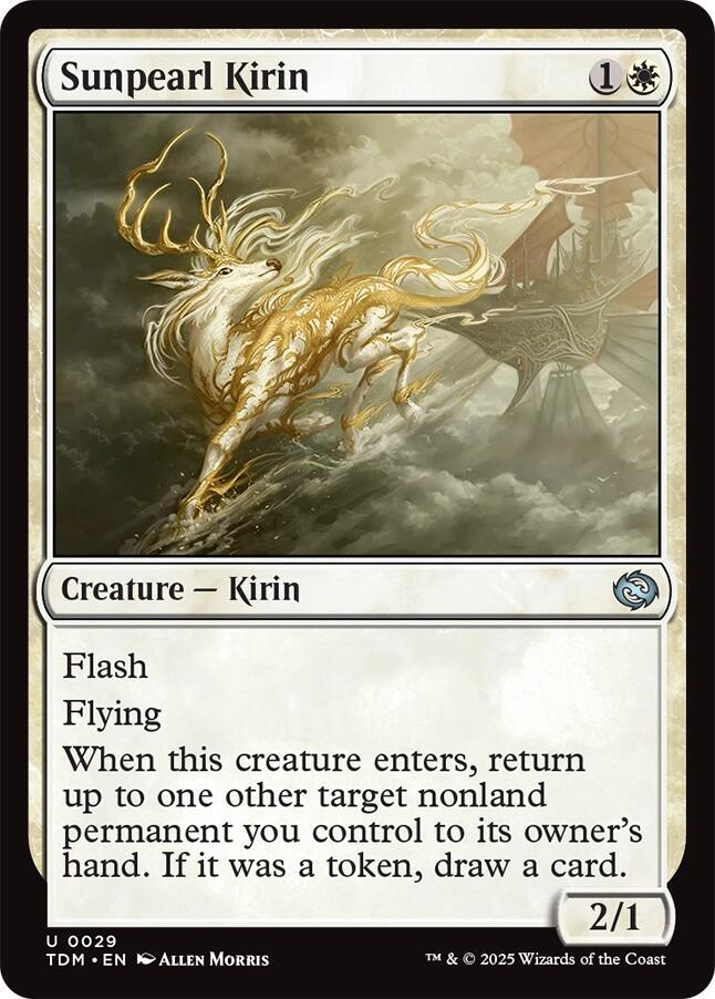 Sunpearl Kirin [Tarkir: Dragonstorm] 29