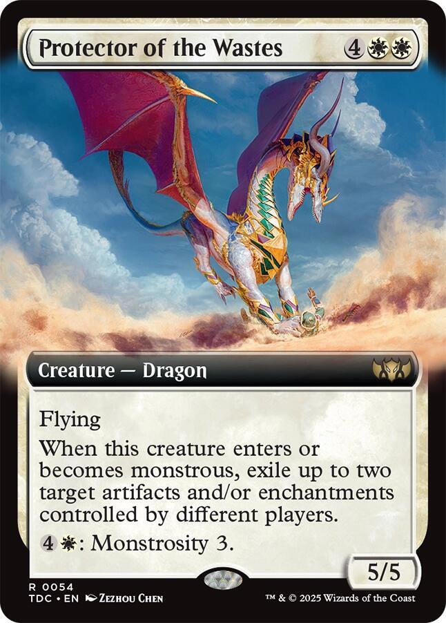 Protector of the Wastes (Extended Art) [Commander: Tarkir: Dragonstorm] 54