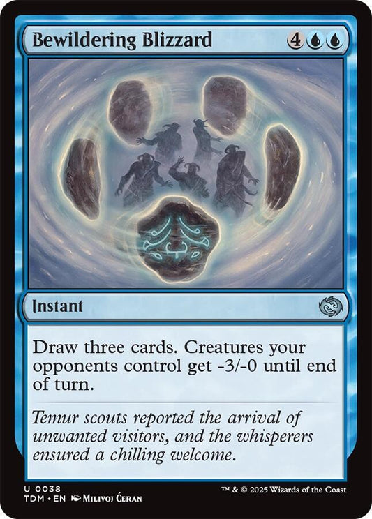 Bewildering Blizzard [Tarkir: Dragonstorm] 38