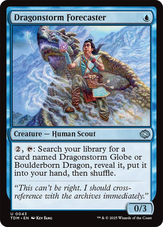 Dragonstorm Forecaster [Tarkir: Dragonstorm] 43