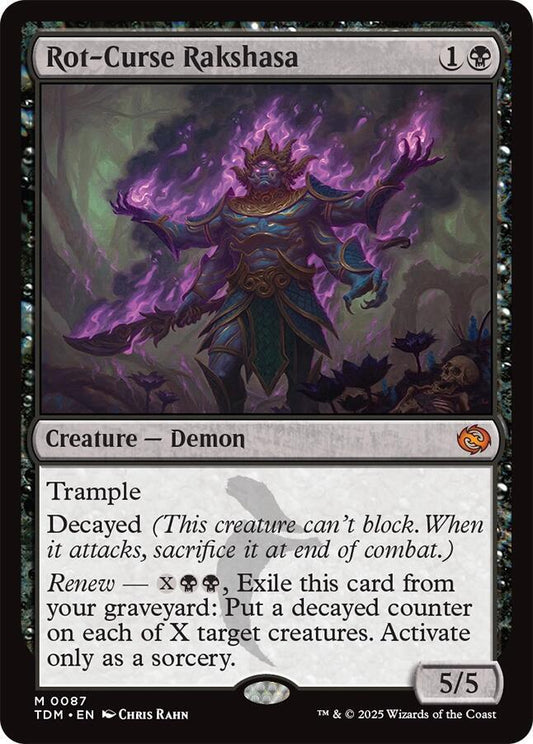 Rot-Curse Rakshasa [Tarkir: Dragonstorm] 87