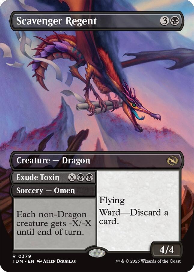 Scavenger Regent (Borderless) [Tarkir: Dragonstorm] 379