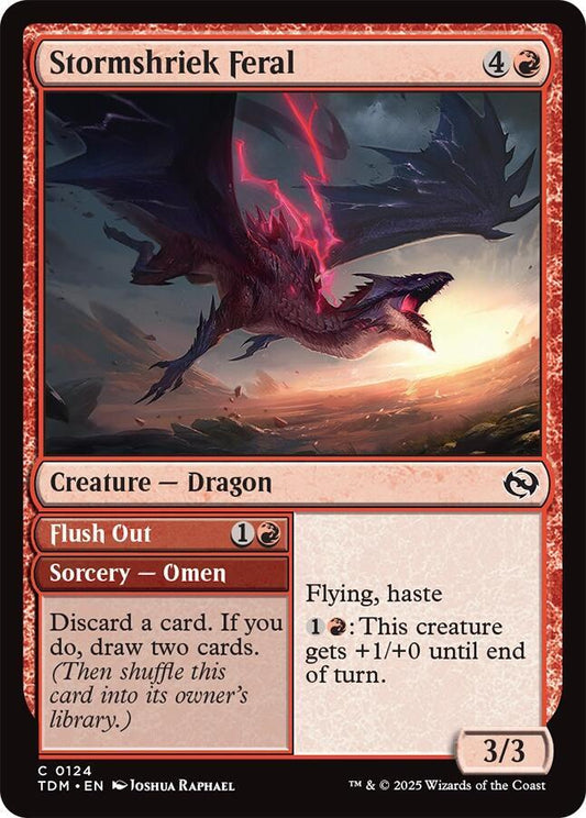 Stormshriek Feral [Tarkir: Dragonstorm] 124