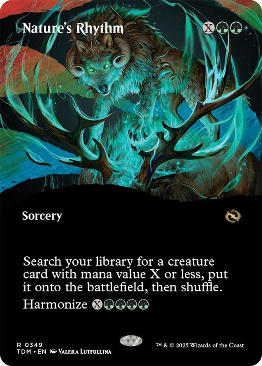 Nature's Rhythm (Borderless) [Tarkir: Dragonstorm] 349