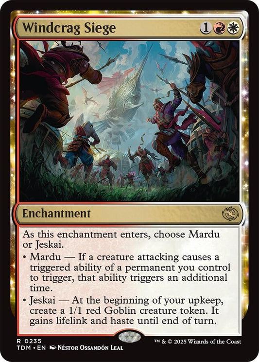 Windcrag Siege [Tarkir: Dragonstorm] 235
