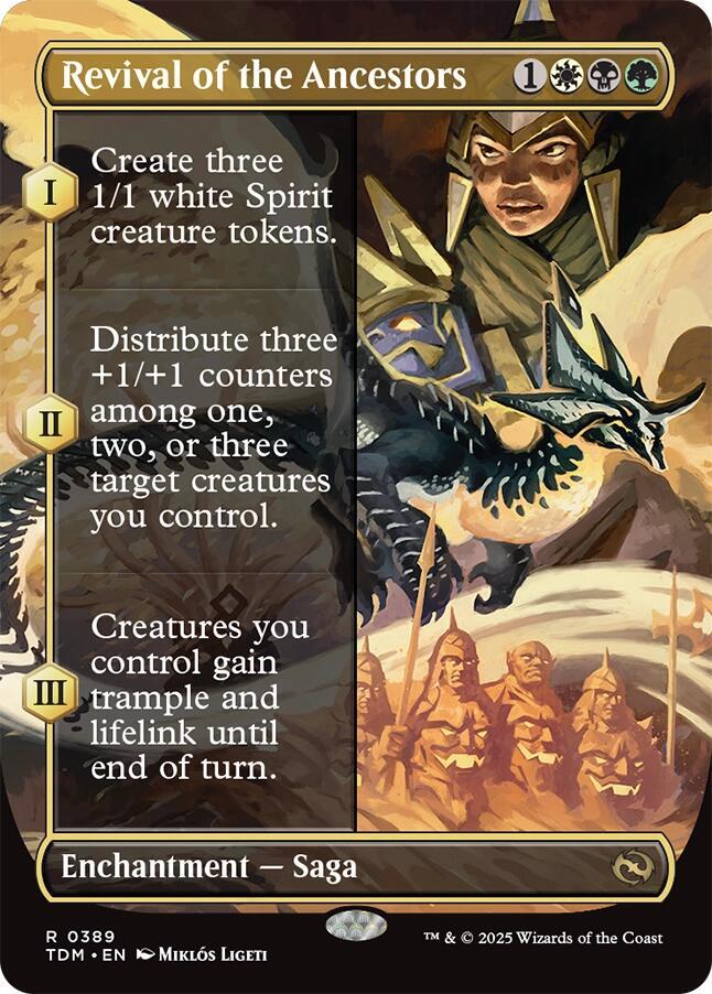 Revival of the Ancestors (Borderless) [Tarkir: Dragonstorm] 389