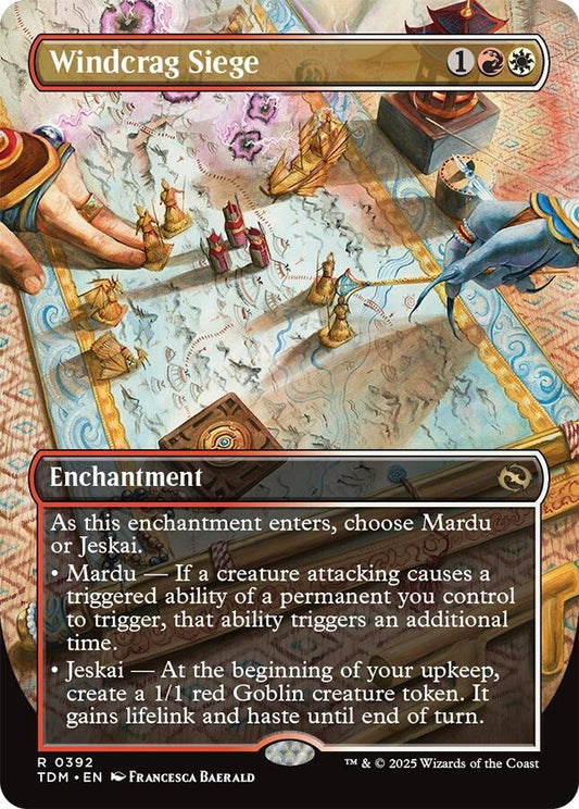 Windcrag Siege (Borderless) [Tarkir: Dragonstorm] 392