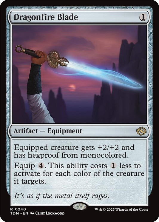 Dragonfire Blade [Tarkir: Dragonstorm] 240