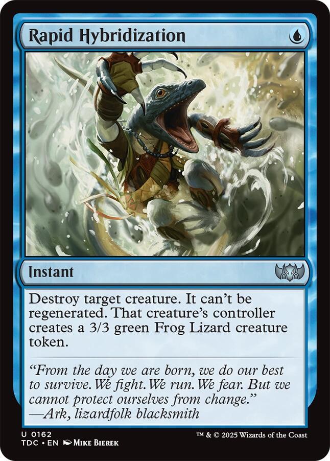 Rapid Hybridization [Commander: Tarkir: Dragonstorm] 162