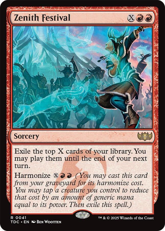 Zenith Festival [Commander: Tarkir: Dragonstorm] 41