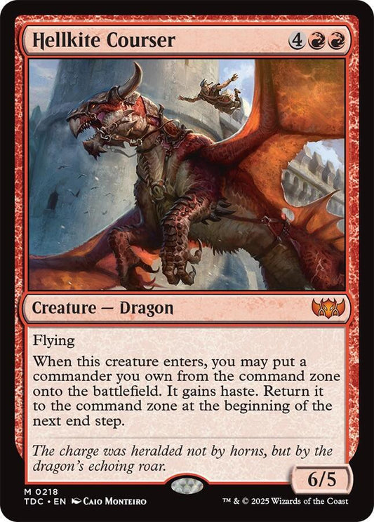 Hellkite Courser [Commander: Tarkir: Dragonstorm] 218