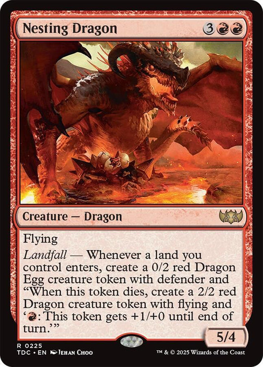 Nesting Dragon [Commander: Tarkir: Dragonstorm] 225