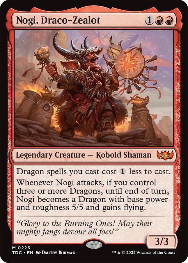 Nogi, Draco-Zealot [Commander: Tarkir: Dragonstorm] 226
