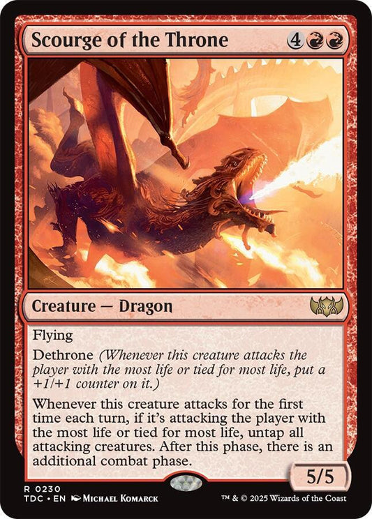 Scourge of the Throne [Commander: Tarkir: Dragonstorm] 230