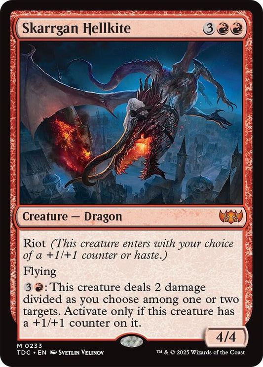 Skarrgan Hellkite [Commander: Tarkir: Dragonstorm] 233