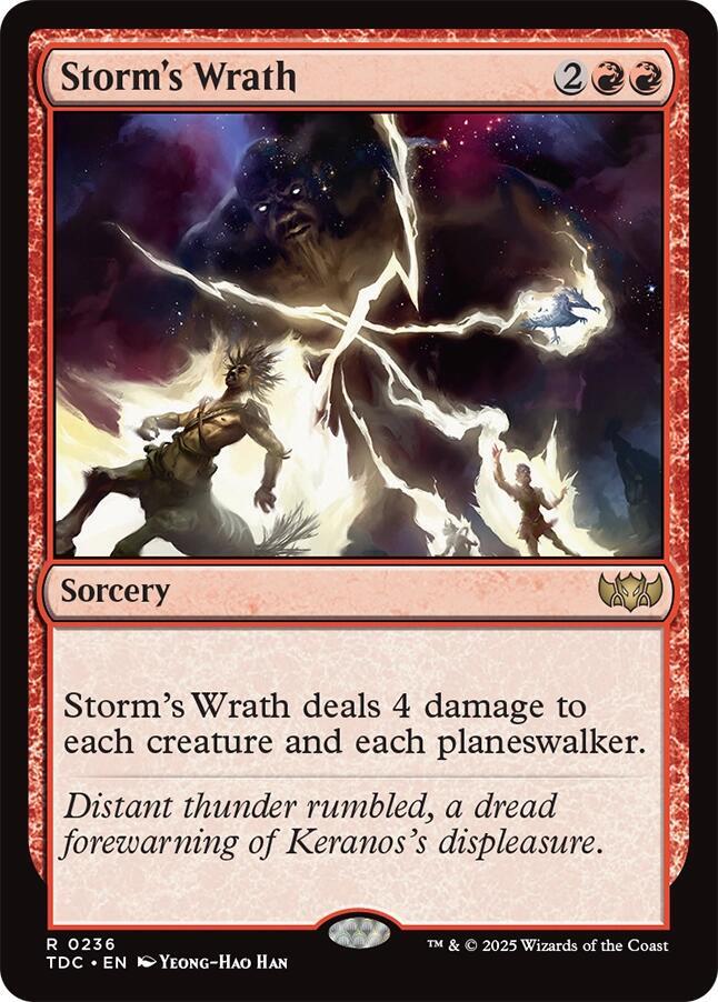 Storm's Wrath [Commander: Tarkir: Dragonstorm] 236